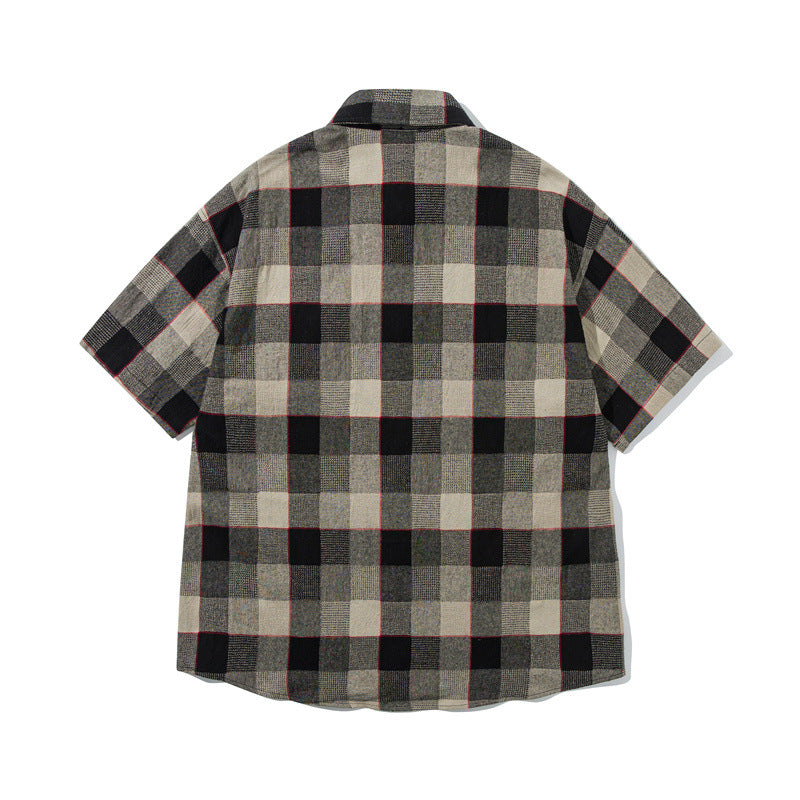 Patchwork Work Shirt