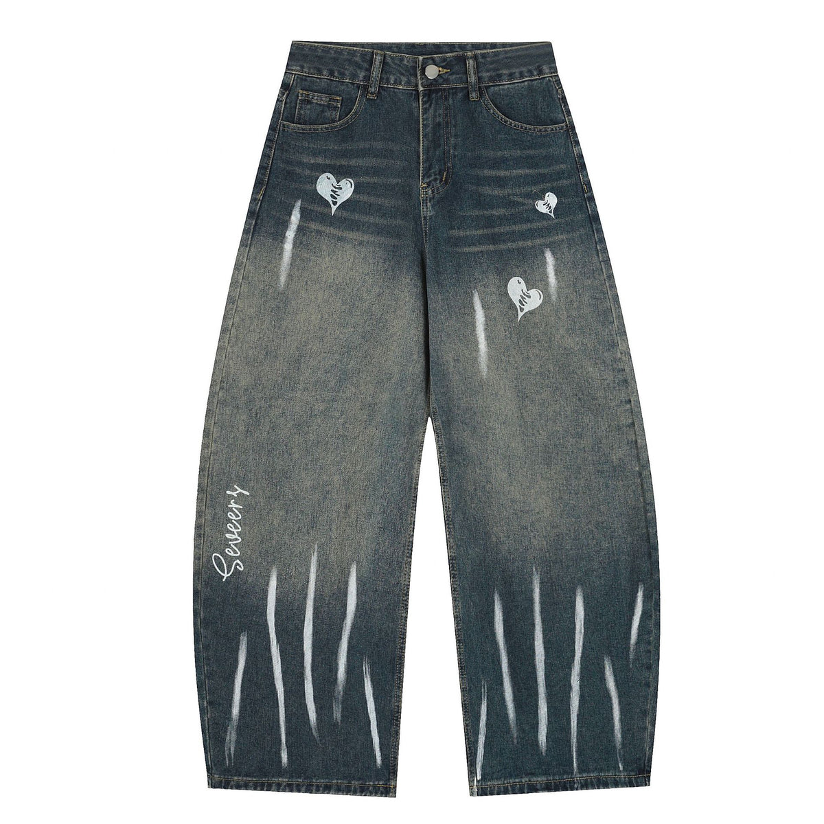 Cobalt Baggy Jeans