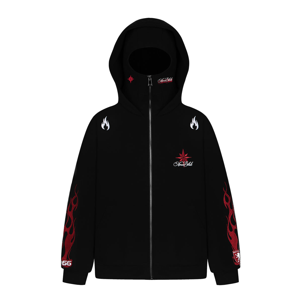 Phantom Mask Zip Hoodie