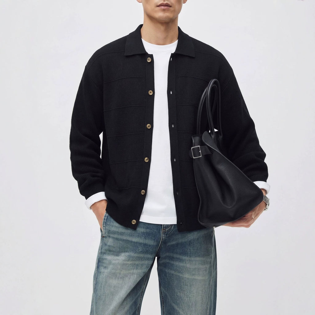 Alder Knit Button-Up