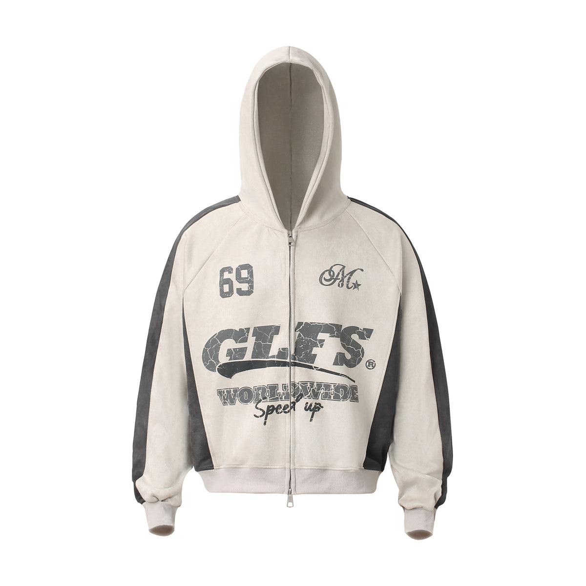 Dune Block Zip Hoodie