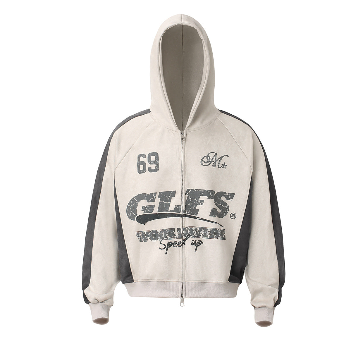 Dune Block Zip Hoodie