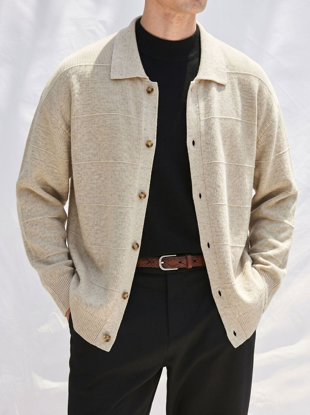 Alder Knit Button-Up