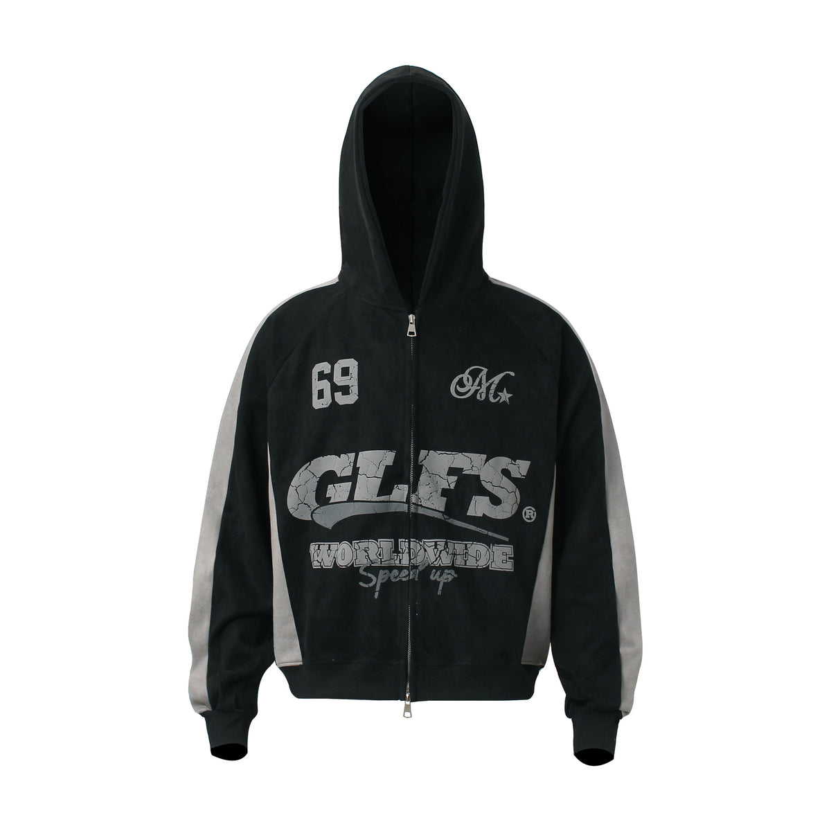 Dune Block Zip Hoodie