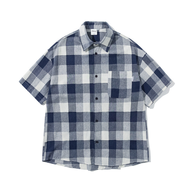 Patchwork Work Shirt