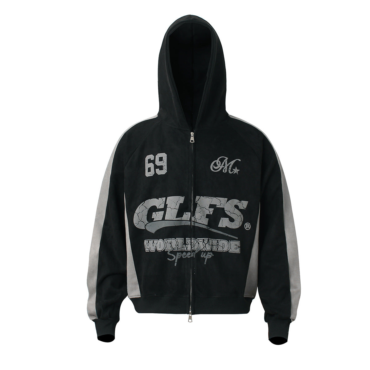 Dune Block Zip Hoodie